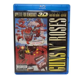 Guns N' Roses Appetite for Democracy 3D Blu-ray 2014 Live at Hard Rock Concert